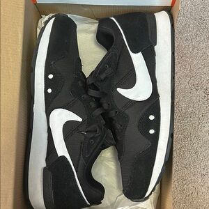 Black and White Nike Sneakers